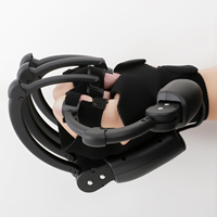 Sarung tangan Robot fungsi rehabilitasi teknologi tinggi, tangan jari Hemiplegia Stroke Exoskeleton bionik kekuatan mekanis terbaru