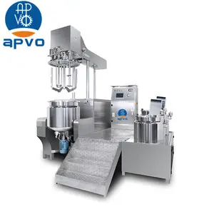 High quality lotion vacuum homogeneous emulsifying mixer machine cosmetic skin cream manufacturing equipment