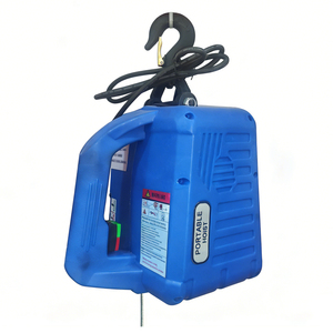 מנוף חשמלי נייד 500 ק\"ג 110V 220V כננת חשמלית עם שלט רחוק מנוף גרירה ידני מיני מנוף כבל פלדה לבית - Product Image 5