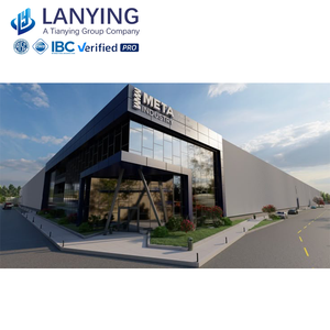 Entrepôt industriel Bâtiment à charpente en acier Garage préfabriqué et bâtiments préfabriqués pour garage de stationnement Utilisation en entrepôt - Product Image 1