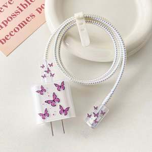 Cubierta protectora <span class=keywords><strong>del</strong></span> cabezal de carga para <span class=keywords><strong>iPhone</strong></span>/iPad Tipo USB Cubierta protectora <span class=keywords><strong>del</strong></span> cable de datos Teléfono móvil - Product Image 3