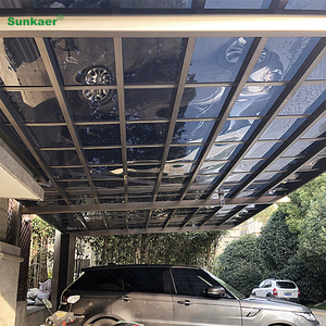 Ports et abris extérieurs de voiture de Offre Spéciale de conception moderne SK-C04 Carports extérieurs faits sur commande d'alliage d'aluminium de polycarbonate - Product Image 6