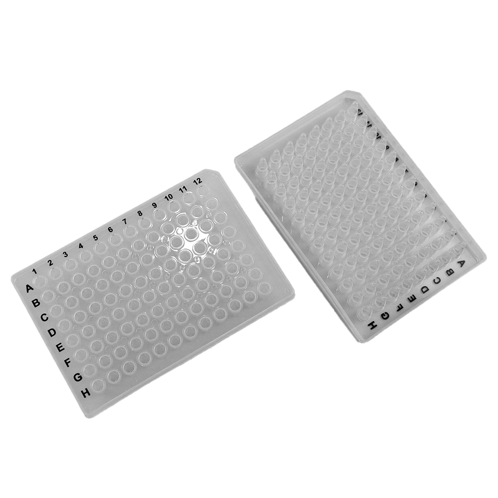 Прямая поставка с завода, ПЦР-пластина нормального типа, Равномерная толщина 0,1 мл, 0,2 мл, прозрачная