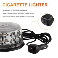 Luces Intermitentes de Advertencia de Seguridad de Emergencia LED Ámbar Kaidengzhe para Vehículos, Luces Estroboscópicas para Techo de Automóvil, Otros Accesorios de Iluminación para Automóviles