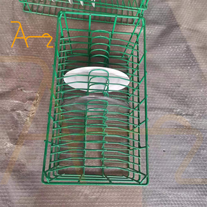 Factory Customized Wholesale Diameter 6-13 Inch Plates Iron <strong>Wire</strong> Immersed Plastic <strong>Storage</strong> <strong>Baskets</strong> for <strong>Storage</strong> - Product Image 2