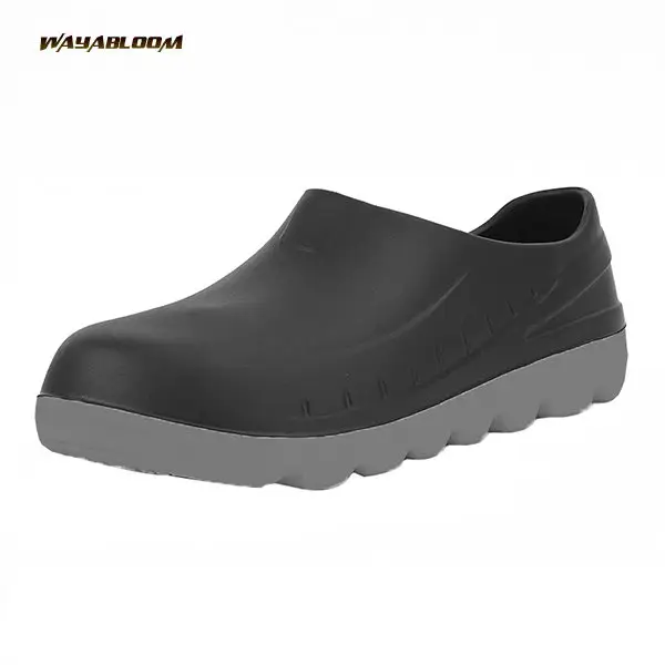Wholesale cross-border large size chefs' shoes for men and women Non slip waterproof canteen kitchen work shoes