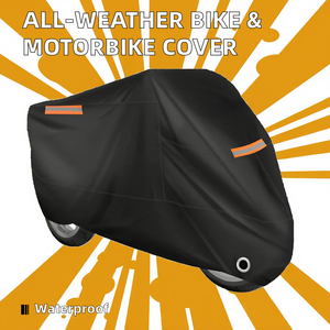 Funda Impermeable y Antipolvo para Bicicletas Plegables de Exterior, para Bicicletas de Carretera, BMX, Bicicletas Eléctricas y Motocicletas, Hecha de Poliéster Resistente - Product Image 2