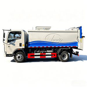 Camion benne à déchets Sinotruk Howo à chargement latéral, véhicule de collecte des déchets à levage hydraulique - Offre Spéciale - Product Image 3