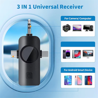 Microphone Lavalier Sans Fil Personnalisé avec Logo OEM, Double Micro Anti-Bruit, Mini Micro à Clip – Fournisseur Grossiste d'Usine