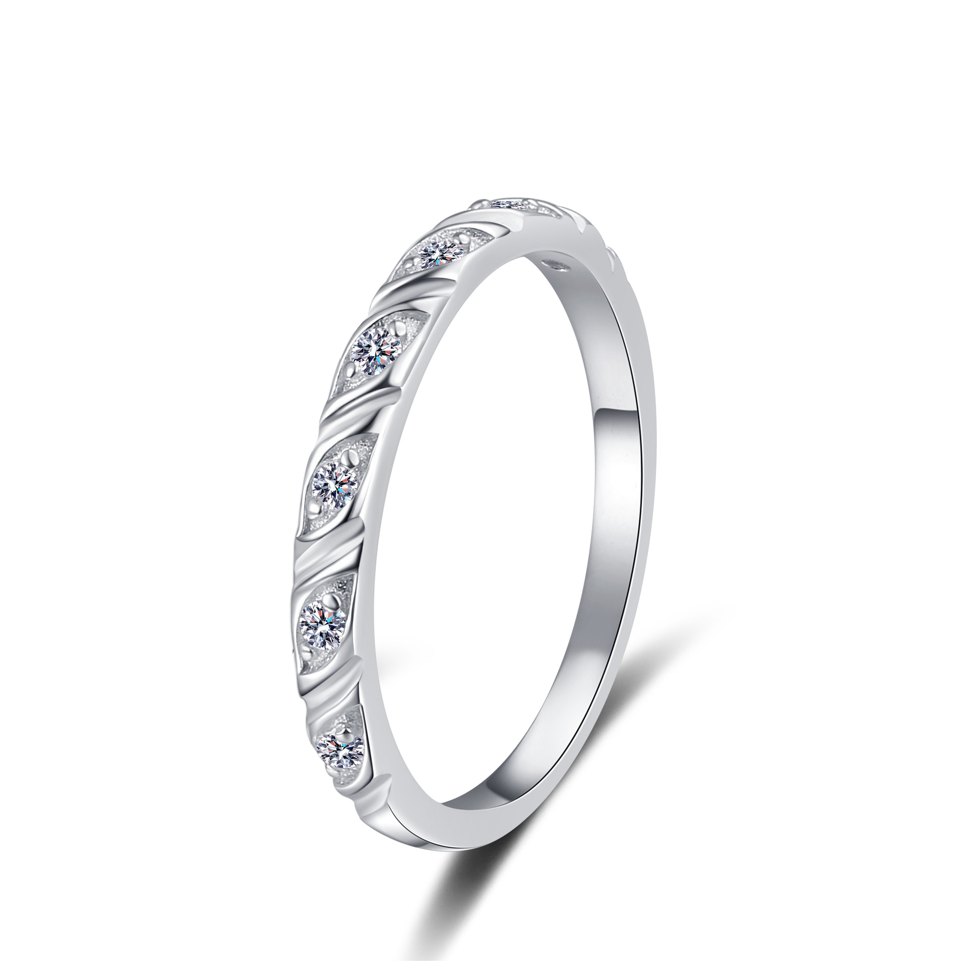 Platinum Woman Ring