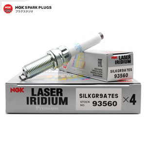 Bujías NGK SILKGR9A7ES para Sistema de Encendido de Automóviles, para PORSCHE NORTHERN AMERICA 2009- OEM 9A790560150 - Product Image 1