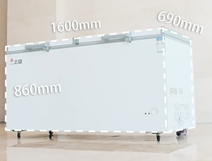 Refrigerador de Gran Capacidad para Uso Doméstico y Comercial, de Alta Eficiencia Energética, Congelación Rápida, Doble Uso, Horizontal, de <span class=keywords><strong>Segunda</strong></span> <span class=keywords><strong>Mano</strong></span> 1 - Product Image 6