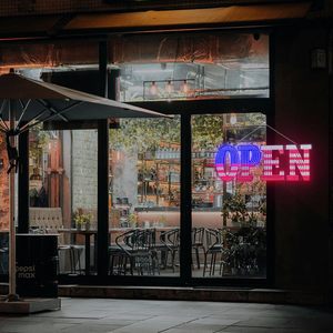 American flag LED open <b>sign</b> indoor hanging ambient <b>light</b> shop <b>sign</b> decorative <b>light</b> entrance indicator <b>light</b> luminous letters - Product Image 5