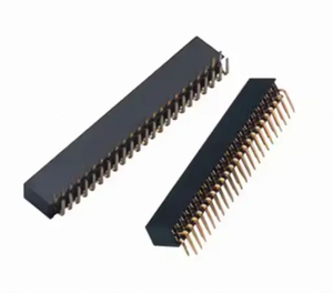 Индивидуальный пластиковый Однорядный/двухрядный прямой разъем, 1,27 мм, штекер для печатной платы - Product Image 3