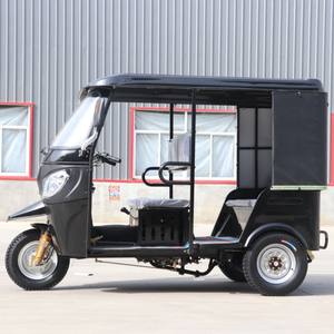 Triciclo de Carga y Pasajeros TUK de 200 CC y 6 Plazas, Triciclo Taxi Camper de 3 Ruedas para Adultos con Motor de Gasolina - Product Image 1