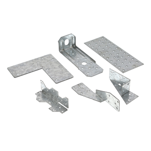 Raccords de bâtiment pour structures en bois pour la construction et les projets immobiliers Connecteurs en bois d'acier sur mesure - Product Image 1