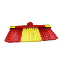 Balai d'intérieur durable pour la maison avec soie douce et tête de balai en plastique épaissi sans tige de fer