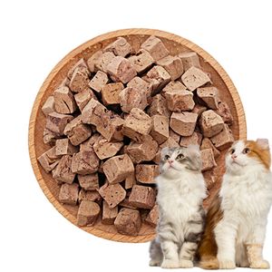 Vente en gros de cubes de poitrine de poulet en dés de <span class=keywords><strong>foie</strong></span> de boeuf lyophilisés originaux à haute nutrition et haute teneur en protéines sous vide - Product Image 2