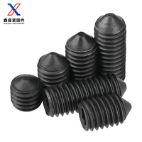 Vis à tête hexagonale DIN914 Xinzuo |   Acier au carbone haute résistance de grade 8.8 |   Pointe de cône noire |   Vente Flash Métrique Directement de l'Usine