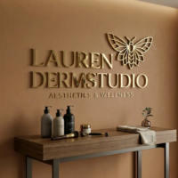 Enseigne commerciale découpée au laser, logo 3D, décoration murale de bureau, enseigne personnalisée pour entreprise, enseigne pour salon de beauté, enseigne personnalisée avec logo d'entreprise