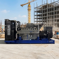 Groupe électrogène diesel Goldlink Power Open Frame 1000KVA 800KW 2000kVA 1600kW, commande à distance, 1500 tr/min, triphasé AC, certifié CE