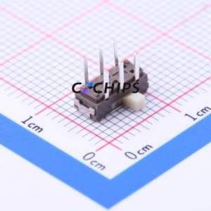 SSSS223200 Slide Switch Through hole Component (THT) Switch Double Pole Double Throw Rectangle Pin Header PC Pin 5.5mm - Product Image 2