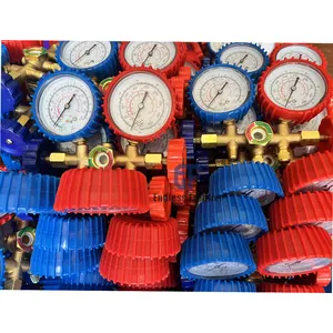 China Factory Price Refrigeration Single Manifold Pressure Gauge