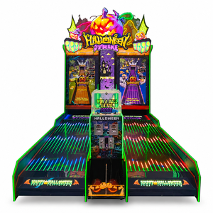 Machine de bowling commerciale à monnayeur pour deux joueurs, style Halloween, avec système de rédemption de tickets, pour centre commercial - Product Image 1