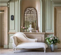Chaise longue en bois massif de style vintage, fauteuil royal, canapé, vente chaude 2020