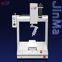 Machine de distribution de silicone rotative à station unique, rotation à 360 degrés, distributeur de colle automatique haute précision