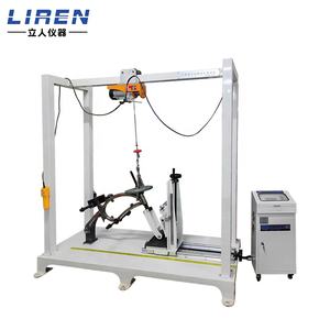 Werkseitiger direkter Fahrrad rahmen Vorderrad gabel Vorwärts fallende Schlag prüfmaschine ISO-Rahmen-Haltbarkeit prüfgeräte - Product Image 2
