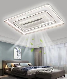 Ventilador <span class=keywords><strong>de</strong></span> <span class=keywords><strong>techo</strong></span> moderno <span class=keywords><strong>de</strong></span> eficiencia energética con luz y control remoto para dormitorio que ofrece una combinación <span class=keywords><strong>de</strong></span> luz <span class=keywords><strong>de</strong></span> ventilador LED <span class=keywords><strong>de</strong></span> atenuación continua - Product Image 3