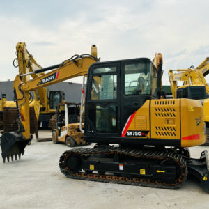 Excavadora Hidráulica SANY SY75C en Venta, Buen Estado, Motor Yanmar Confiable, Funcionamiento Suave, Lista para Trabajos Urbanos - Product Image 1