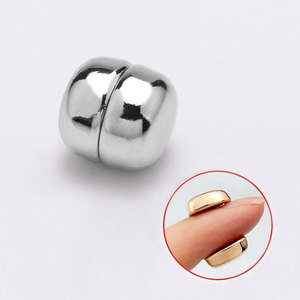 Khăn trùm đầu nút khăn choàng cố định vòng tròn mạnh mẽ Neodymium hijab nam châm cho wommen khăn pins chuỗi khóa Trâm từ tùy - Product Image 2