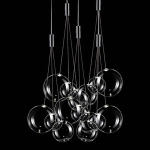 Restaurant nordique lustre moderne minimaliste <span class=keywords><strong>magasin</strong></span> de vêtements lumières personnalité créative Ins bulle boule modèle chambre lampes en verre - Product Image 4