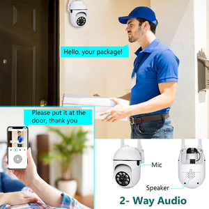 Caméra intérieure 3MP Wifi Sécurité domestique Caméra Wifi HD 3MP Vision nocturne Audio bidirectionnel Surveillance de bébé sans fil Caméra Wifi - Product Image 3