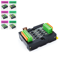 Modul Relay IO PLC AOSI Laris Manis 4 Saluran Output NPN PNP dengan Isolasi Optocoupler untuk Otomasi dan Kontrol