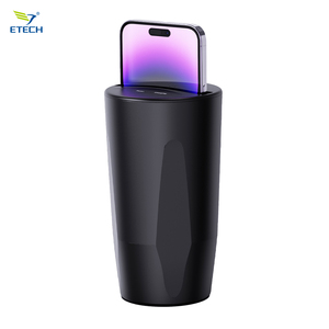 Thông minh cup phong cách xe sạc nhanh không dây sạc, chống trượt thiết kế, kép QC3.0 cổng OEM/ODM hỗ trợ - Product Image 3