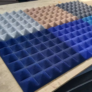 Прямая Продажа с фабрики, звуковая акустическая панель в форме пирамиды, звукопоглощающие звукоизоляционные декоративные панели - Product Image 3