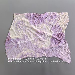 Trapos de Limpieza Industriales de Algodón 100% sin Pelusa, 10 Kg, Colores Mezclados, Trapos Reciclados para Uso Industrial - Product Image 3