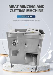 Hachoirs à viande industriels pour viande fraîche et congelée - Hachoirs à viande automatiques, adaptés à la transformation du bœuf, du porc, du poulet et du poisson. - Product Image 3