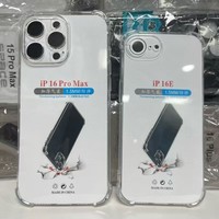 Coque de téléphone portable transparente en TPU de 1,5 mm pour le sport, étui clair pour iPhone 18 14 15 16 17 Air 12 13 11 Pro Max – Vente en gros
