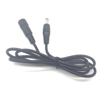 1m 5.5x2.1mm DC Conducteur en cuivre Prise d'alimentation mâle à femelle Câble d'extension industriel