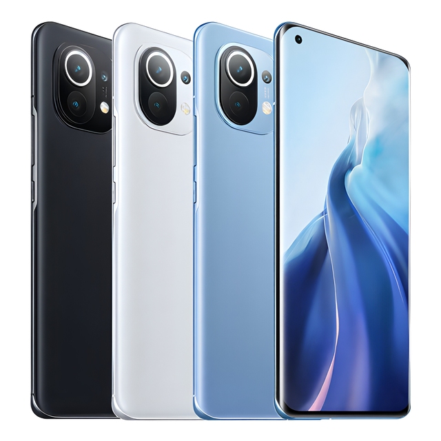 New Mi 11 5G Smartphone 6.81" 2K 120Hz Screen 8GB RAM Snapdragon 888 108MP Quad Camera Unlocked Global Version Mobile Phone