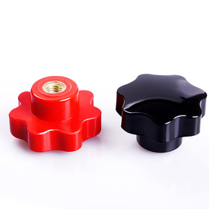 มือหมุนไนลอนเสริมแรงเบกาไลต์รูปดาว ความสูงมาตรฐาน สำหรับเครื่องมือกล - Product Image 1