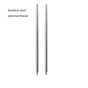 Pin baja tahan karat semanggi lancip sisipan eksternal melengkung jarum baja tahan karat - Product Image 2