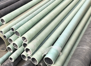 DN32 Glasvezelversterkte kunststof (GFK) mortelpijpen voor ondergrondse drainage/rioolleidingen, aanpasbare lengte, 450 psi, snijbaar - Product Image 6