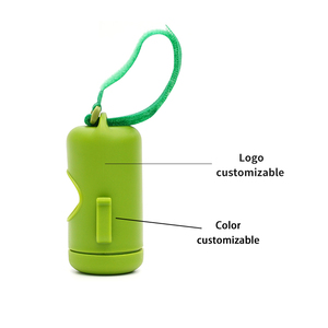 OEM & ODM Vente en gros Sac distributeur de déjections réutilisable pour chien et chat avec 1 rouleau de déjections de chien 15 sacs pour la marche en plein air - Product Image 6
