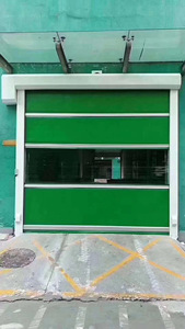 <span class=keywords><strong>Rideau</strong></span> isolé personnalisé en PVC <span class=keywords><strong>Porte</strong></span> rapide à enroulement rapide pour ateliers Pliable Design chinois Surface finie coupe-vent - Product Image 6