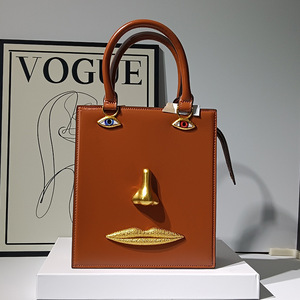 Nouveau Sac à Main Bandoulière <span class=keywords><strong>Femme</strong></span> en Cuir Véritable Style Luxe Léger Imperméable Tendance Printemps 2026 avec Fermeture à Verrou - Product Image 4